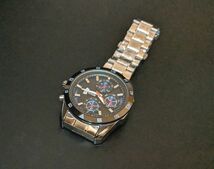 ◆送料無料◆ 新品 BOSCH2 メンズ ビジネス 腕時計 日付表示 ブルー/ブラック【ハミルトン オメガ ポールスミス セイコー 福袋】_画像4
