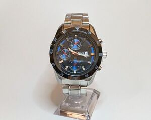 ◆送料無料◆ 新品 BOSCH2 メンズ ビジネス 腕時計 日付表示 ブルー/ブラック【ハミルトン オメガ ポールスミス セイコー 福袋】