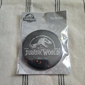 【新品未開封】 UNIVERSAL JURASSK WORLD 缶バッジ ／ ユニバーサル ジュラシックワールド Tin Badge 缶バッチ 恐竜 化石