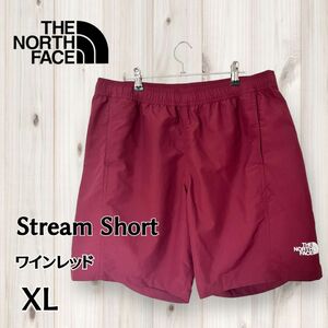 THE NORTH FACE ショートパンツ ストリームショーツ XL ワインレッド