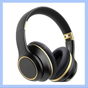 Bluetoothヘッドホン ノイズキャンセリング 折りたたみ式 黒