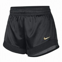 【KCM】Z-nike-1309-L★展示品★【NIKE/ナイキ】レディース　ランニング　ショートパンツ　インナー付き　BV3664-010　ブラック　サイズL_画像1