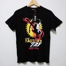 【未使用品】『2007 LIVE FACTORY 721』ライブファクトリー721 10th記念 半袖Tシャツ Sサイズ /浅井健一/ギターウルフ/ザ・クロマニヨンズ_画像3