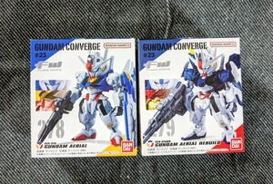 送料無料 新品未開封　ガンダムコンバージ 278 279セット　ガンダムエアリアル+エアリアル改修型　水星の魔女 CONVERGE GUNDAM