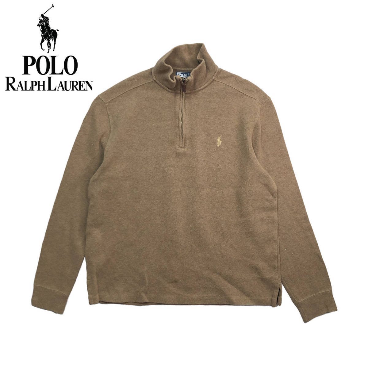 Polo by Ralph Lauren Half-Zip Sweater XL SWT2337 ポロバイラル