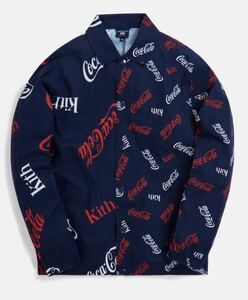 KITH COCA-COLA COACHES JACKET コカコーラSHIRT キス　コーチジャケット