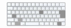 【即決】Apple Magic Keyboard JIS 日本語 A1644 ワイヤレス マジック キートップ バラ売り 1個 Mac パンタグラフ・金具等も込みのセット