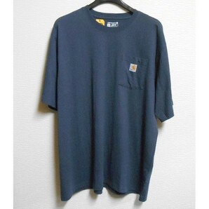 carhartt*カーハート/US:2XL/グレー/K87 ポケ付クルーネック半袖Tの画像1