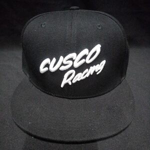 CUSCO Racing・クスコレーシングキャップ　フリーサイズ・黒　No1