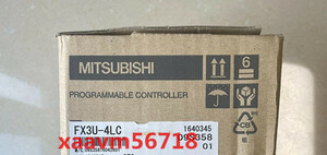 新品　MITSUBISHI/三菱　FX3U-4LC　PLC　【保証付き】【送料無料】