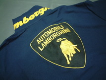 ★在庫一掃セールです★送料無料★必見★Lamborghini★ランボルギーの★素敵～で★お洒落で★綺麗～な★ポロシャツ★ネイビー★XL★新品★_画像5