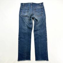 80s ☆ LEVIS ☆ 509-0217 オレンジタブ カットオフ デニムパンツ ジーンズ W33 アメカジ ストリート 古着 希少 人気 リーバイス■Ja6489_画像5