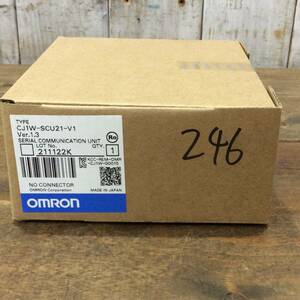 ●【AH-02042】★送料無料★ 未使用品 OMRON オムロン シリアルコミュニケーションユニット CJ1W-SCU21-V1 Ver.1.3【レタパプラス発送】