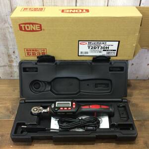 【AH-02380】新品未使用品 TONE トネ 6.35sq. ラチェットデジトルク T2DT30H 測定範囲[6～30Nm]