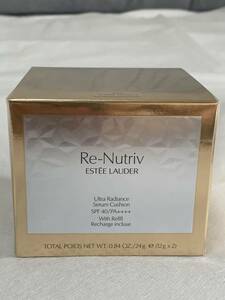 エスティ ローダー セラム クッション リフィル付き ウォームバニラ 12g x 2個 WARM VANILLA Re-Nutriv ESTEE LAUDER カナダ製