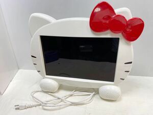 DP-9307 中古美品 ハローキティ 液晶テレビ 13.3V型 DY-133KT 地上デジタル ハイビジョン B-CASカード リモコン無し　動作確認済み＊