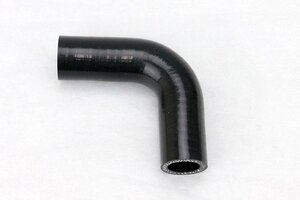  postage 350 jpy 25mm 90 times elbow strengthen silicon hose 4 layer black black 4 pra i intake hose radiator heater 25Φ