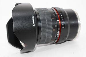 【外観特上級】SAMYANG 14mm F2.8 ED AS IF UMC /ソニーE用　#h9583