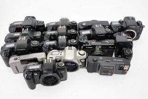 【訳あり】ジャンク フィルムカメラ Canonのみ 15台まとめて　キャノン キヤノン　#e7416
