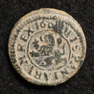 スペイン フェリペ3世時代 2マラベディ銅貨（1603） [E472]コイン　　