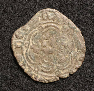 スペイン フェリペ3世時代？ マラベディ銅貨（1500-1600年台）[E294]コイン