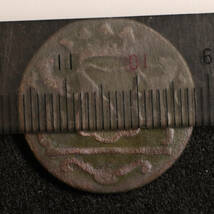 KM#118/オランダ領東インド レアな2 Duits銅貨！（1790）ユトレヒト製造[E759] 蘭印,コイン,東インド会社　_画像4