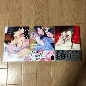 「ハジメテだけどカメラの前で　1」百瀬あん　「ドルチェな僕らの恋について」月野カケル　「アンリミテッドラスト」楢崎ねねこ