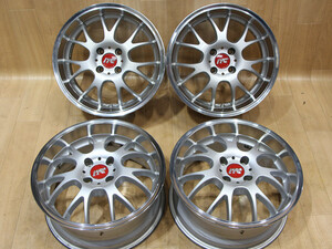 B162 深リム RAYS ITC 16X7J+42 PCD100 アクア ヤリス ノート ロードスター ヴィッツ フィット キューブ デミオ bB シビック CR-X メッシュ