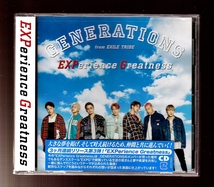 DA★新品①★音楽CD★GENERATIONS from EXILE TRIBE/EXPerience Greatness★RZCD-86921_画像1