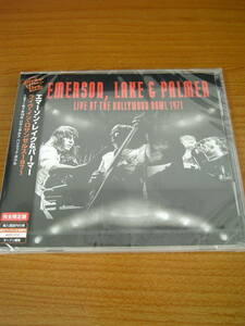 ◆新譜 EMERSON, LAKE & PALMER/LIVE AT THE HOLLYWOOD BOWL 1971◆初回限定盤 エマーソン・レイク&パーマー 新作美品◆