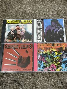 【レア盤】Swingin' Utters CD ４枚セット メロコア メロディック ハードコア パンク NOFX RANCID Oi! PUNK LAGWAGON SNUFF FAT WRECK