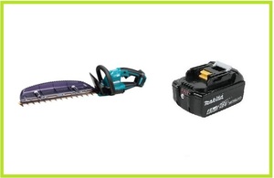 Makita 18V 400 мм перезаряжаемый хедж -трим Muh408dz+батарея (BL1860b) [продается отдельно]