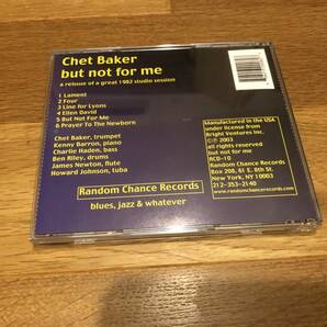 Chet Baker / But Not For Me 1982 Studio Session チェット・ベイカーの画像2