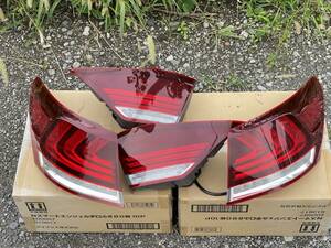 (5) LEXUS LS600hL LS460 後期 純正 トランクリッド LED テールランプ ライト セット UVF45 UVF46 USF40 KOITO 50-125 50-130 LEXUS (4)