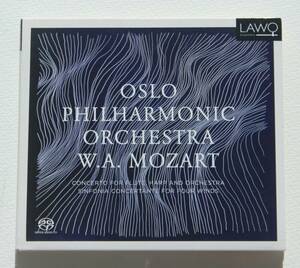 モーツァルト : フルートとハープのための協奏曲【SACD Hybrid】オスロ・フィルハーモニー管弦楽団 Mozart