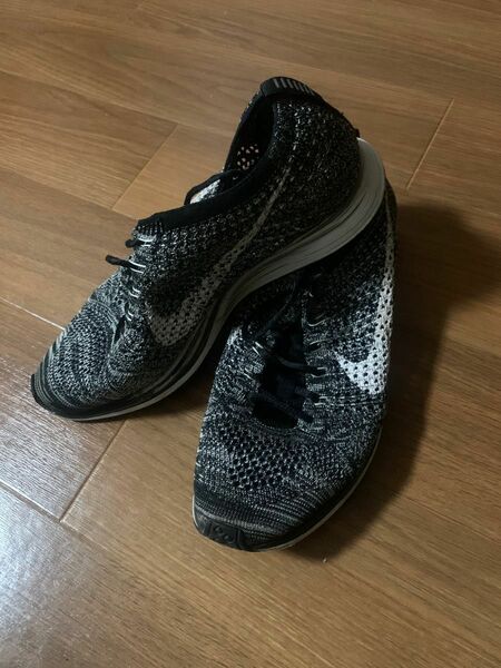 27cm NIKE ZOOM FLY KNIT RACER ランニングスニーカー