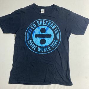 セール 即決1円 ED SHEERAN エドシーラン　tシャツ ブラック　S バンドT ツアーT ブラック 半袖Tシャツ