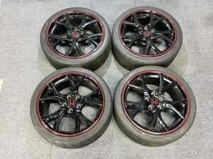 シビック タイプR DBA-FK2 19インチ 夏タイヤホイール 4本セット (YOKOHAMA ADVAN NEOVA AD08R 245/35R19) (純正 19x8.5J+60 120-5H)