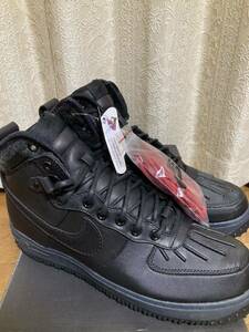 新品 NIKE AIR FORCE 1 DUCKBOOT 444745-001 BLACK/BLACK-ANTHRACITE エアフォース ダックブーツ