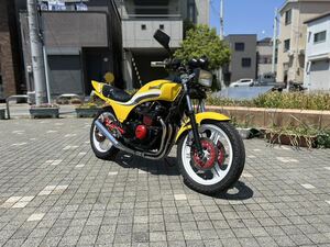 国内　車検あり　gpz400f 車体　峠の神様仕様　z400 z400gp z400fx 実働　カスタム　ビートテール　陸送可能　当時物　神戸