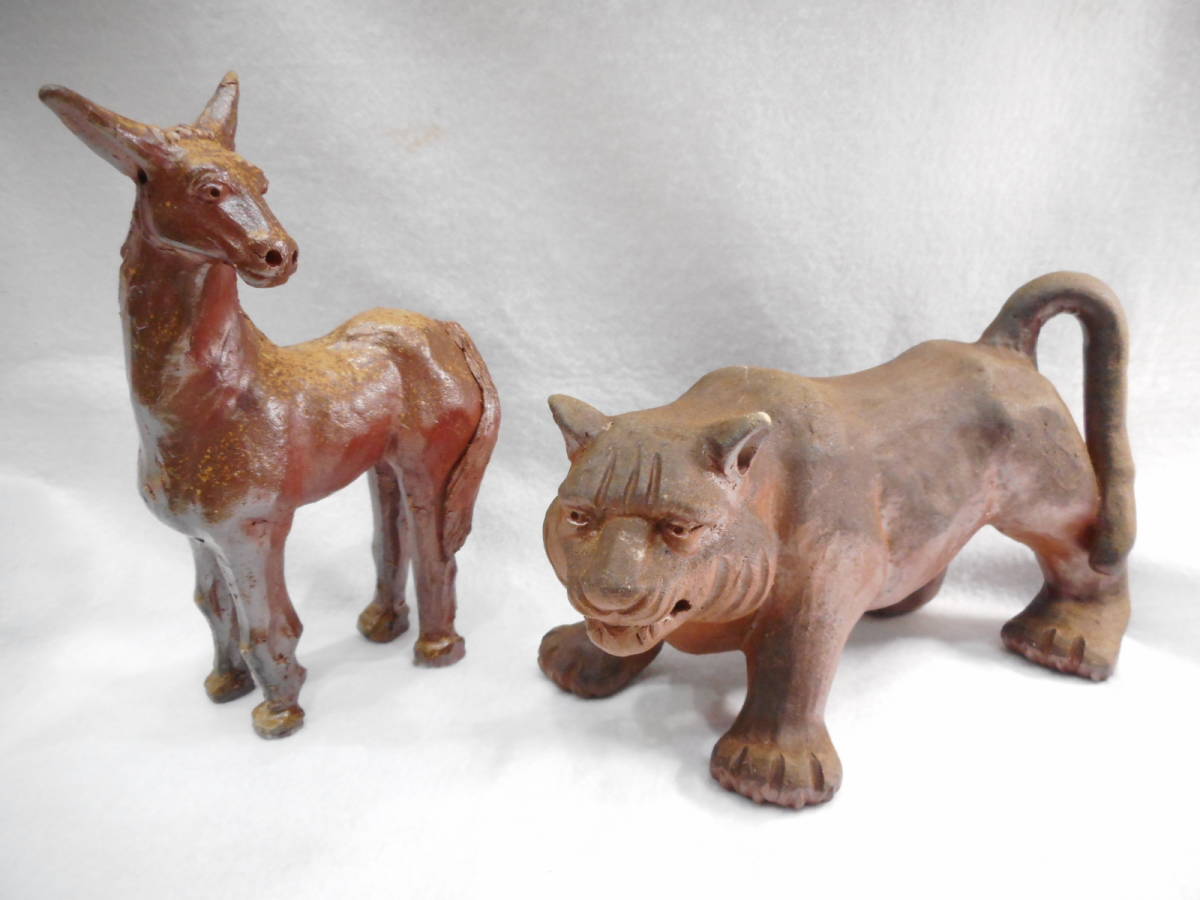 2023年最新】ヤフオク! -虎 置物(備前)の中古品・新品・未使用品一覧