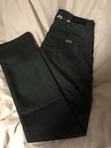 定価2.2万！52%OFF！完売品！ARMANI EXCHANGE アルマーニエクスチェンジ ストレッチスリムパンツ ブラック 29 ラス1! _画像8