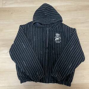 新品 未使用 国内正規品 Nike x Stussy Striped Wool Jacket ナイキ ステューシー ウール ジャケット XLサイズ SS23 (サイズ追記)