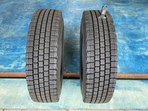 ★中古2本★　ブリジストンスタッドレスタイヤ　225/90R17.5 127/125L