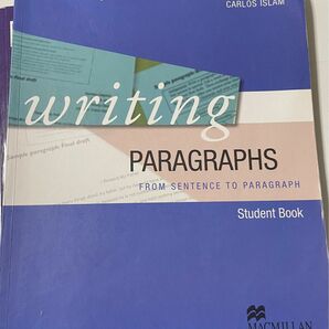 Writing paragraphs from sentence to paragraph student book