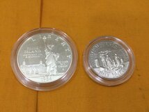 アメリカ　自由の女神　記念コイン　2枚セット　UNITED STATE LIBERTY COINS 1886-1986_画像4