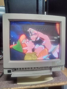 〇 NEC PC-TV451 CRTモニター 15インチ トランジスタ式 カラーテレビジョン受信機 1987年製 昭和 レトロ 【現状品】