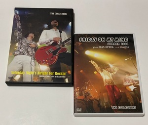 THE COLLECTORS ザコレクターズ DVD FRIDAY ON MY MIND SUMMER 2004 & Saturday Night's Alright For Rockin' SUMMER 2005 LIVE セット