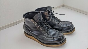 サイズ27cm　RED WING　アイリッシュセッター　 レッドウィング レザーブーツ レッドウイング ブーツ　MADE IN USA　黒　ブラック　