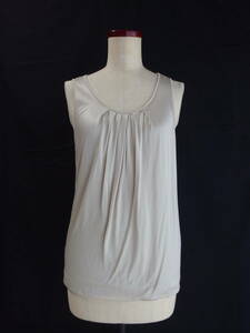  Ballsey * no sleeve cut and sewn * tank top * beige * size 38